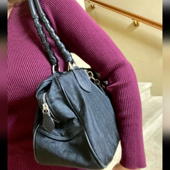 DIOR CHRISTIAN DIOR TROTTER SATCHEL HANDBAG PURSE SHOULDER BAG - Picture 9 of 13